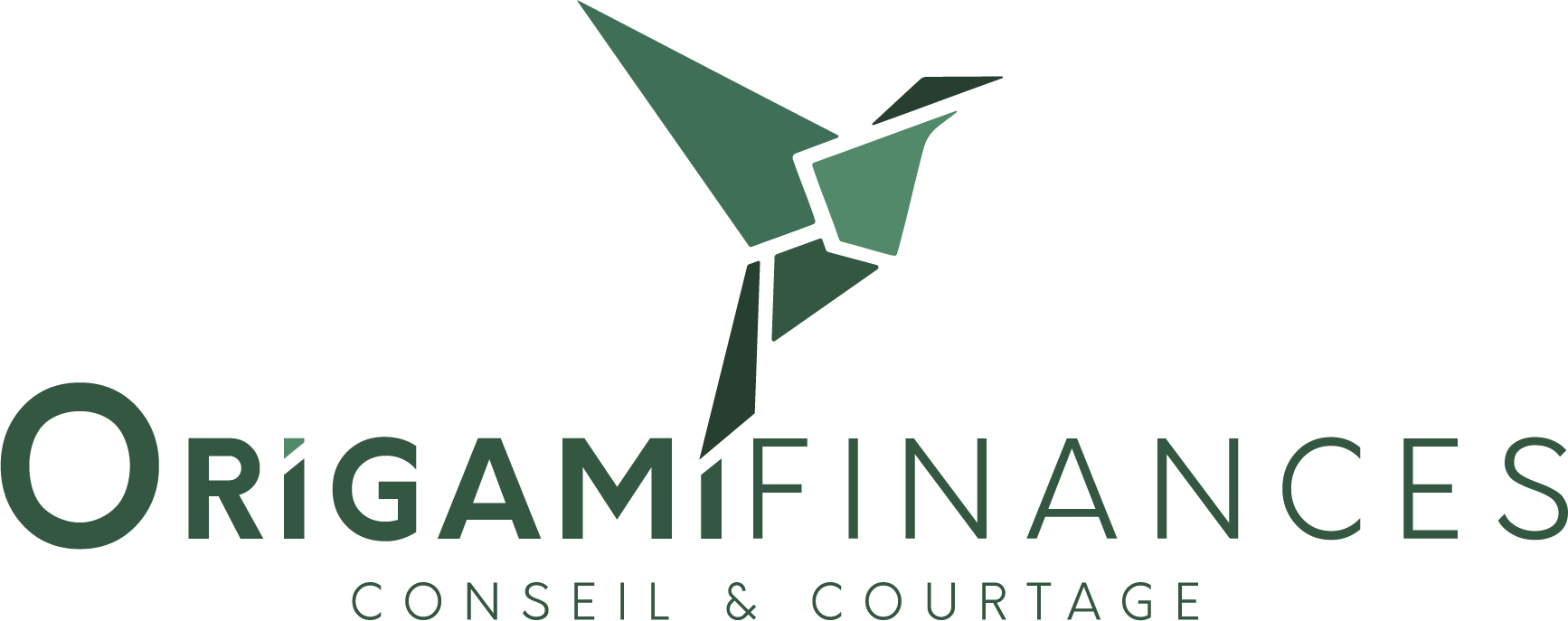 création du logo Origami Finances - Reims